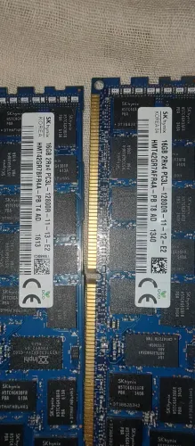 Memorias 16gb ddr3 servidor