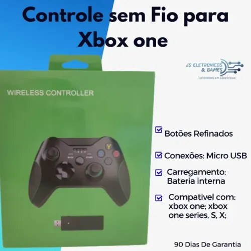 Controle Xbox one/series/S/X/ PC lacrado - Loja física - com garantia - entrega rápida