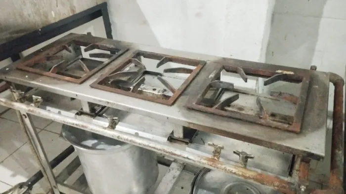 Reparo em fogão industrial