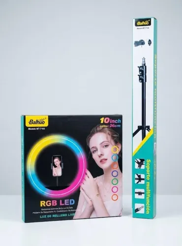 Ring Light 10 polegadas todas as cores RGB