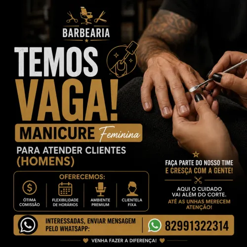 Vaga para Manicure 