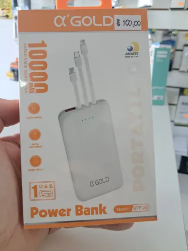 Carregador Portátil Power Bank 1000mah