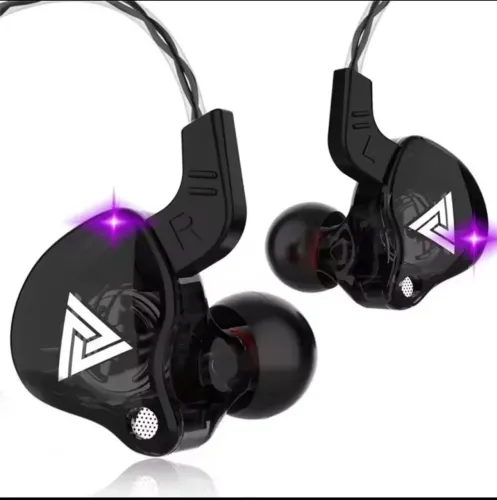 Fone de ouvido QKZ AK6 Preto