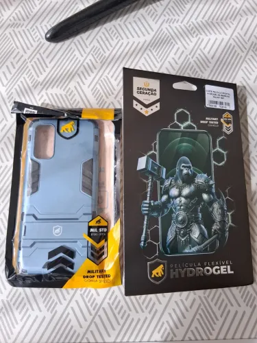 Capa e película gshield para Samsung Galaxy S20