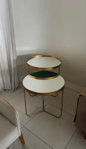 Conjunto de mesa lateral