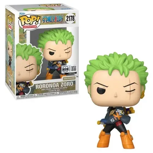Funko Pop! Zoro (Egghead Arc) #2178 - Edição Limitada 3500 peças - One Piece