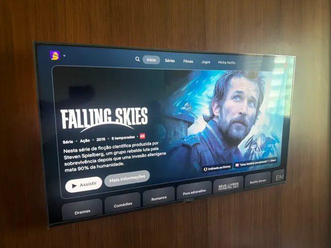 TV LG 55 polegadas LG com Alexa e pouco tempo de uso