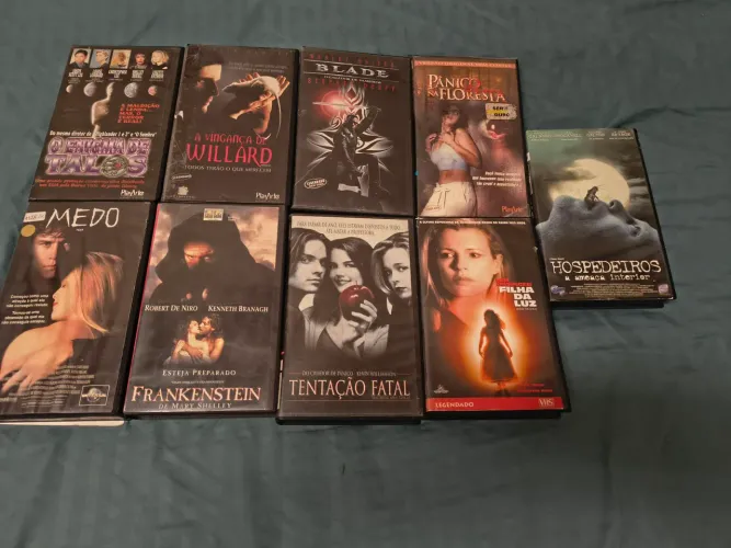 Coleção VHS Raridades Terror