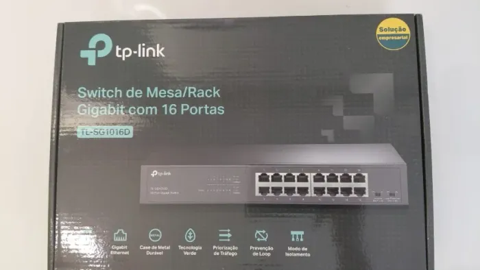 SWITCH TP-LINK TL SG1016D 16P 10/100/1000