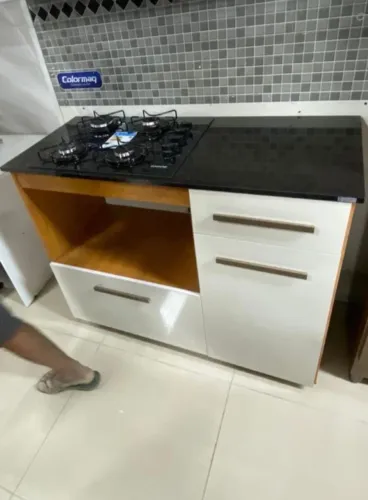 Bancada para cooktop