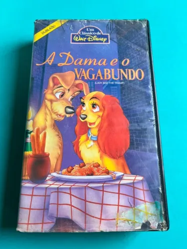 VHS A Dama e o vagabundo - Disney