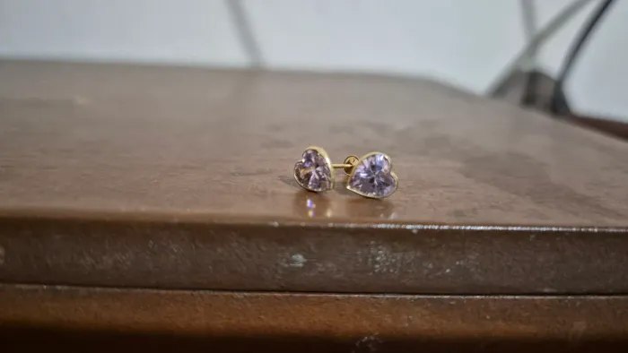 Brinco de criança ouro 18k