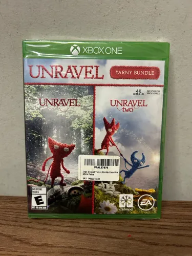 Jogo Xbox One Unravel 1+2 Lacrado