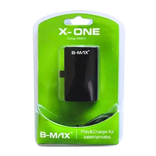 Kit Bateria + carregador novo pra controle Xbox One!