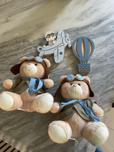 Decoração infantil aviador 