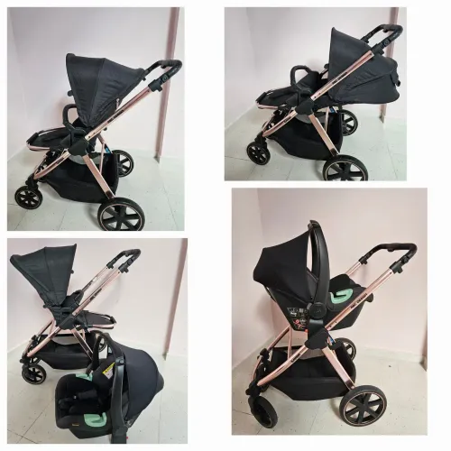 Carrinho de bebê ABC DESIGN SAMBA Rose Gold