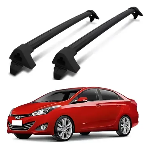 Rack De Teto Para Hb20 Sedan 13/20 Preto