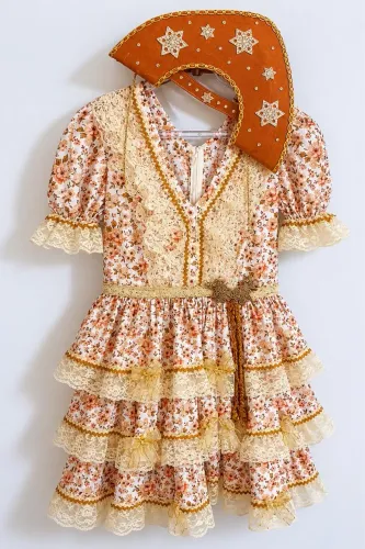 Vestido festa junina adulto