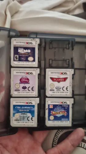 Jogos 3ds vendo separado ou conjunto completo.