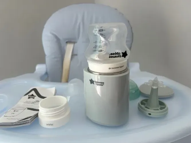 Aquecedor de mamadeiras portátil