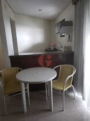 Apartamento para venda no condomínio Spacevalley Flat Service com 1 quarto e 1 vaga de gar