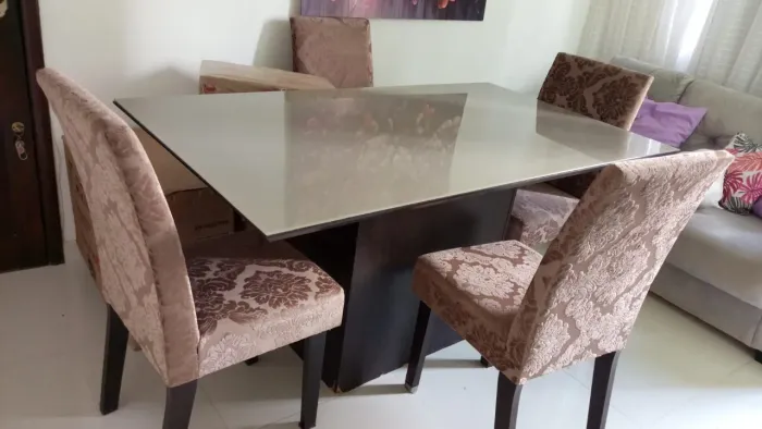 Linda mesa de jantar