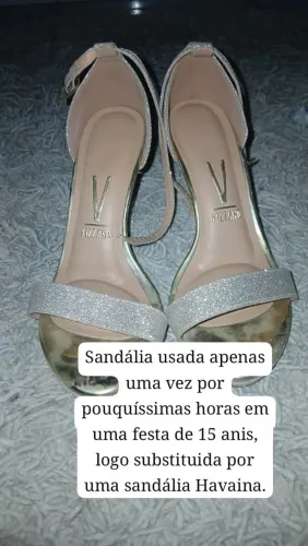Sandália Luxo 37