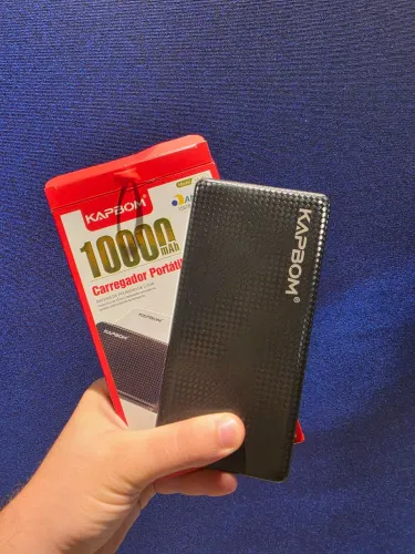 POWERBANK CARREGADOR PORTATIL 10000MAH LACRADO
