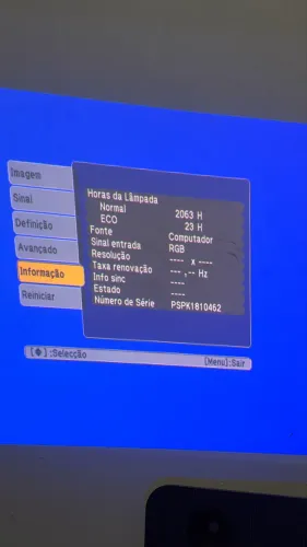 Projetor 3lcd Epson S12+