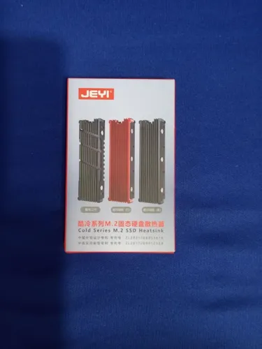 Dissipador de calor M.2 Nvme Jeyi Cooler ii 2280 PS5/PC - Lacrado