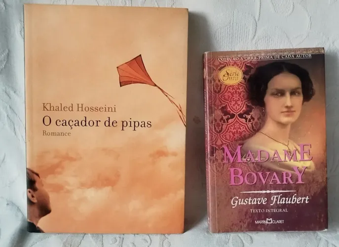 Kit O caçador de pipas e Madame Bovary