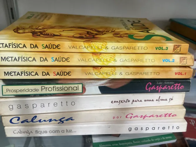 Livros auto ajuda Gasparetto