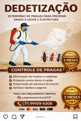 Dedetizadora 