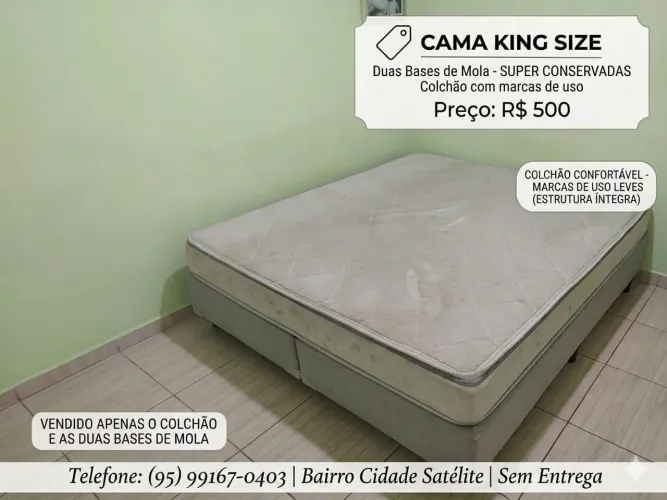 Vende-se cama king