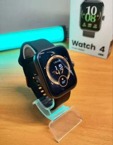 SMARTWATCH WATCH 4 - GPS INTEGRADO | MONITORAMENTO DE SAÚDE E CHAMADAS BLUETOOTH. 