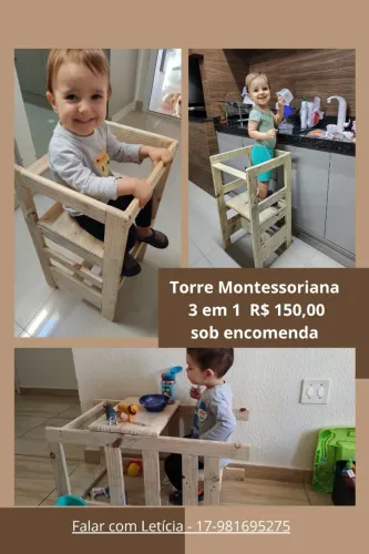 Torre de Aprendizagem Montessoriana