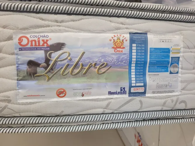 Colchão Onix Libre 2mx1m