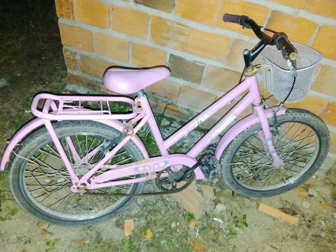 Bicicleta infantil rosa