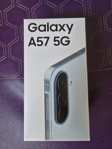 Celular Samsung Galaxy A57 5G 256GB 8GB Azul Claro Novo Lacrado com Nota Fiscal da Samsung