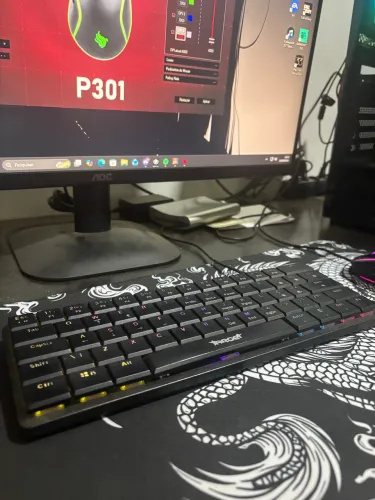 Kit teclado e mouse gamer!