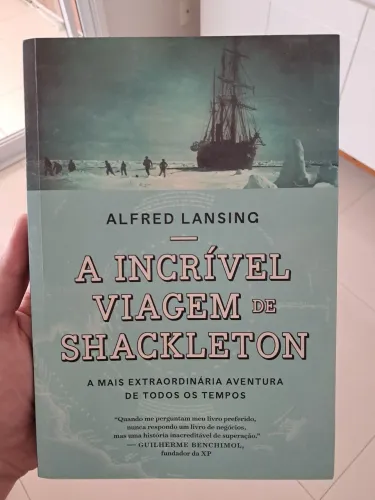 Livro A Incrível Viagem de Shackleton
