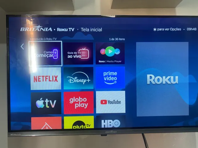 Vendo uma Tv 32 polegadas Britânia smart