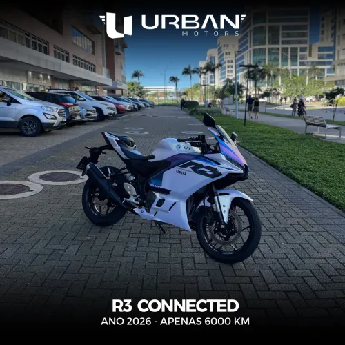 Yamaha R3 Connected - Baixo km - Impecável