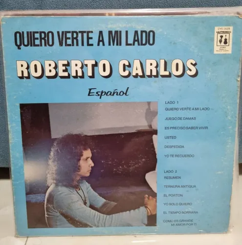 LP Roberto Carlos Quiero verte a mi lado - USA