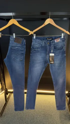 Calças Jeans com elastano Masculinas