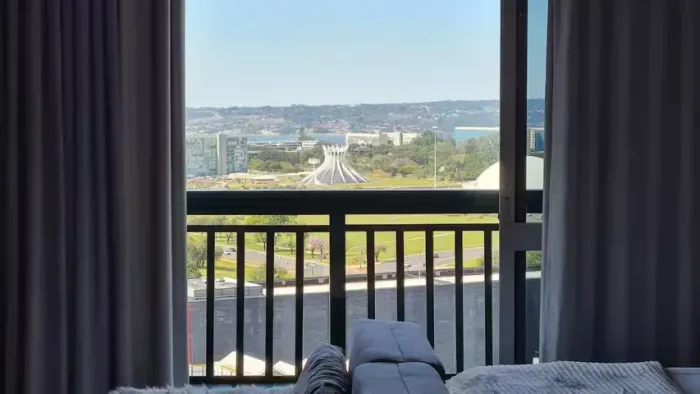 Apartamento 1 quarto - Hotel - Vision - Vista Esplanada - Temporada