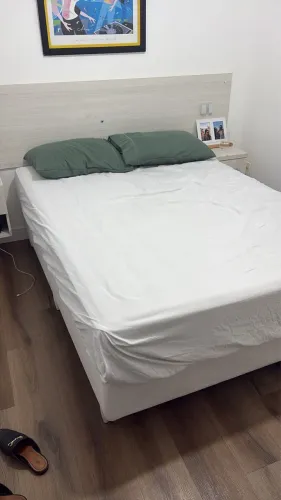 Cama de casal Ortobom