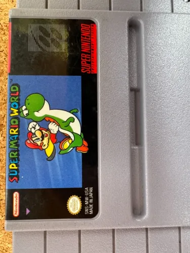 Cartucho Super Mario World Original
