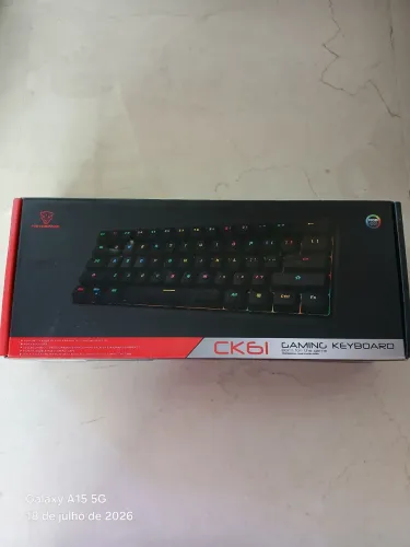 Teclado Gamer Ck 61 Smith Blue - Motospeed