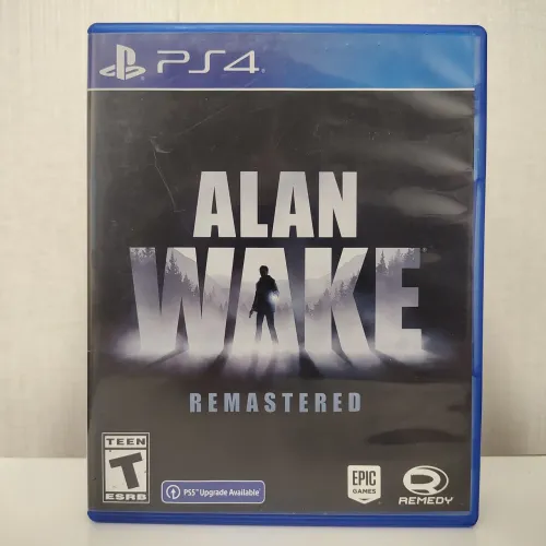 Jogo Alan Wake Remastered PS4 Americano Mídia Física Raro Seminovo Playstation 4